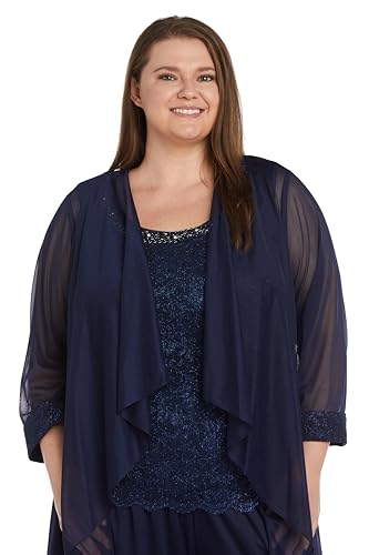 3PC Pant Set Solid Pants Lace Tank Beaded W/Pearl Neckline & Pleated Jacket2