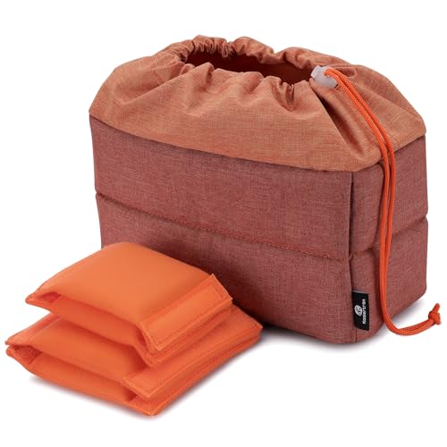 Bolsa impermeable para cámara DSLR con compartimentos ajustables miniatura 1