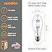 Sunlite 03655-SU MH175/U/MED M57 Metal Halide Lamp, 175 Watts, Probe Start, Medium Base (E26), ED17, 10,000 Hours Life, 14000 Lumen, Clear Finish, 4000K