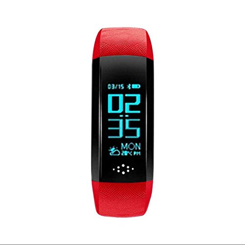 Montre d'activité fitness avec cardiofréquencemètre et podomètre tactile
