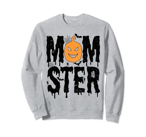 Momster mom halloween costume monster Sweatshirt