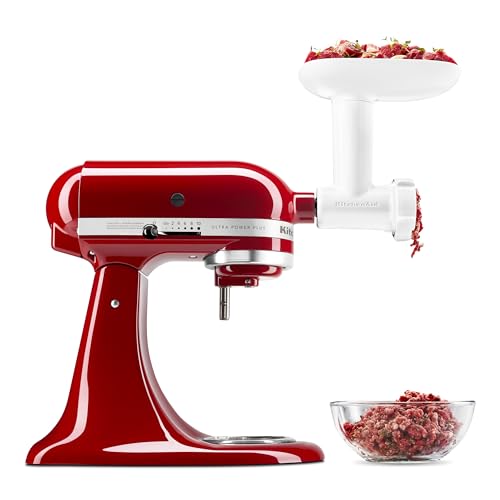 KitchenAid Food Grinder + Fresh Prep Slicer/Shredder Attachment Bundle