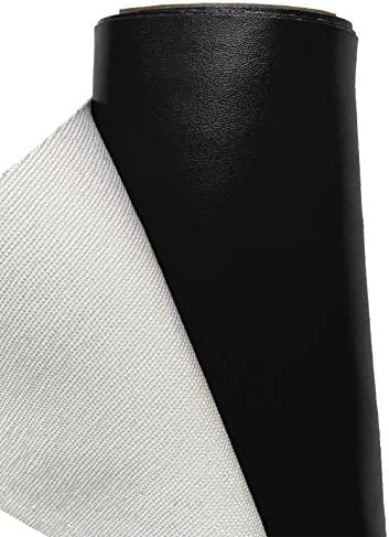 A-Express Faux Leather Fabric Leatherette Vinyl Waterproof Leathercloth Material Clothing Dressmaking Upholstery - 1 Metre 100cm x 140cm Coffee Brown