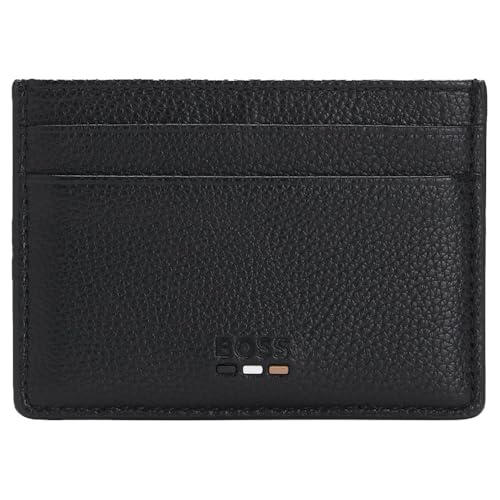 Titulaire de la carte homme Boss Ray_S Card N portefeuille ultra plat mince Black1