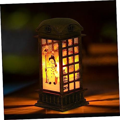 ABOOFAN 2 Peças Luzes De Natal Decoração Ao Ar Livre Casa De Bonecas Água Árvore Frutífera Decoração