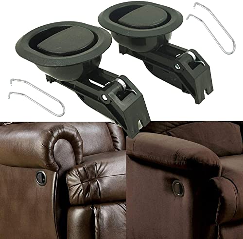 AUXPhome Universal Oval Recliner Sofa/Chair Release Lever Pull Handle Replacement Parts,for All Manufacturer Brands (Fit 6mm and Below 6mm Barrel Cables,Hard Plastic - Image 2