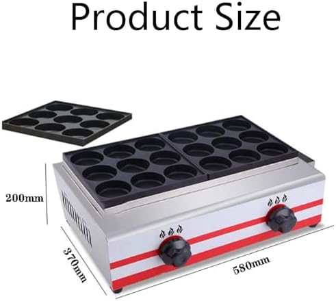 Burger Maker Machine Commercial Egg Burger Maker, Stainless Steel Deep Fill Non Stick Cooking Chamber with Temperature Control for Perfect Cooking