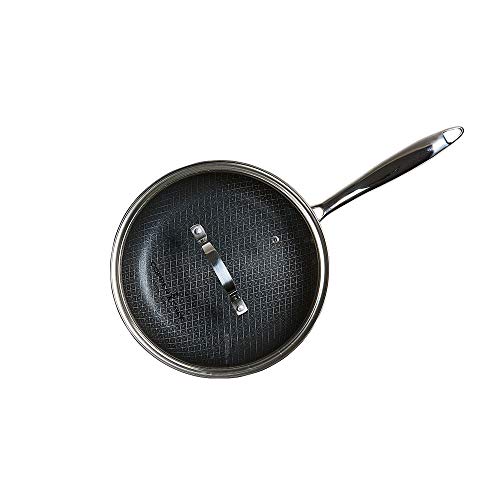 Copper Chef Titan Pan, Try Ply Stainless Steel Non-Stick Frying Pans, 9.5 Inch Fry Pan with Lid Copper Chef Titan Pan, Try Ply Stainless Steel Non-Stick Frying Pans, 9.5 Inch Fry Pan with Lid