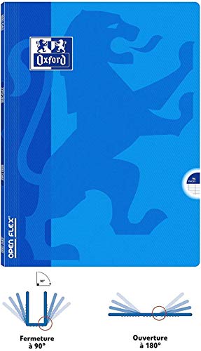 Cahier polypro Oxford Openflex indéchirable A4 96 pages Seyes pour le bureau