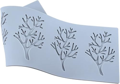 Miniatura 4 de AK ART KITCHENWARE 5 cavidades Coral Design Fondant Silicone Icing Mats para tartas, moldes de silicona para hornear, herramientas de pastelería,