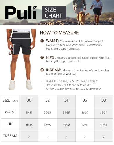 Short de golf homme stretch noir taille 32 séchage rapide Puli