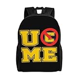 HFDGFJKKL Mochila personalizada John Cena U Cant See Me Travel Mujeres Hombres Escuela Laptop Libro Mochila de día para estudiantes universitarios Regalos de Halloween y Navidad
