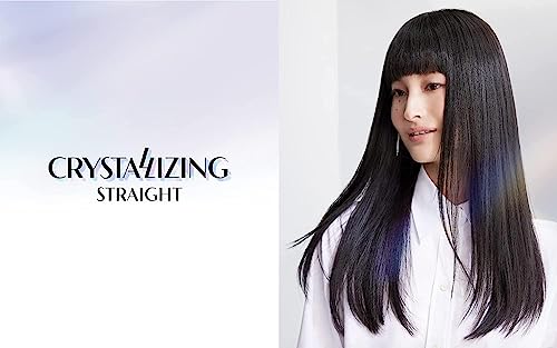 Professional Hair Rebonding Kit - Crystallizing Straightener, Neutralizing Cream, Hair Brush (2023)