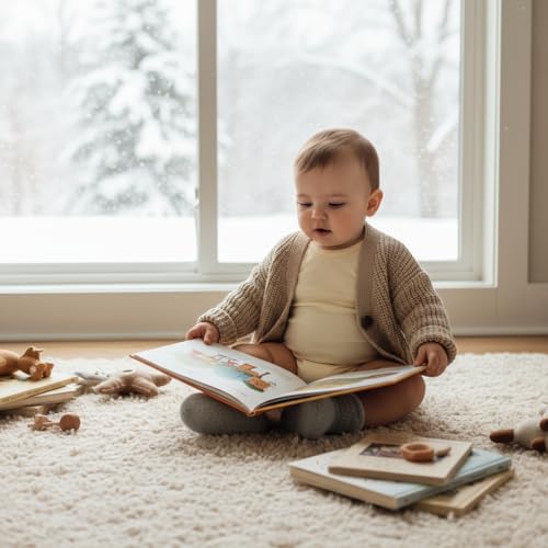 PATPAT Baby Bodysuits - Soft Viscose Made from Bamboo - Long Sleeve Funny for Boys and Girls -Newborn Infant Toddler Clothes3