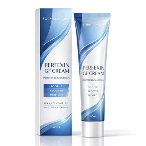 Pwkvsn Perfexin Gf Cream Contains 20 000 ppm Panthenol - PDRN/EGF Complex Face Cream Deep Hydration Instantly Soothes Suitable for All Skin Types 40 mL