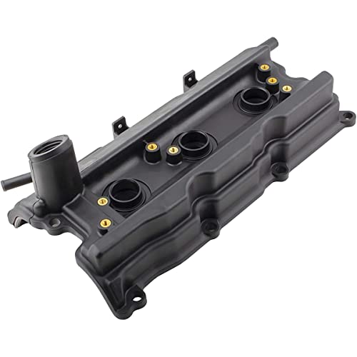 Image of 264-971 264-972 Engine Valve Covers w /Gasket Left & Right for Infiniti FX35 2003-2008 G35 2003-2007 M35 2006-2008 350Z 2003-2008 V6 3.5L, 13264AM600 13264AM610 132708J112 132708J102, Pack of 2