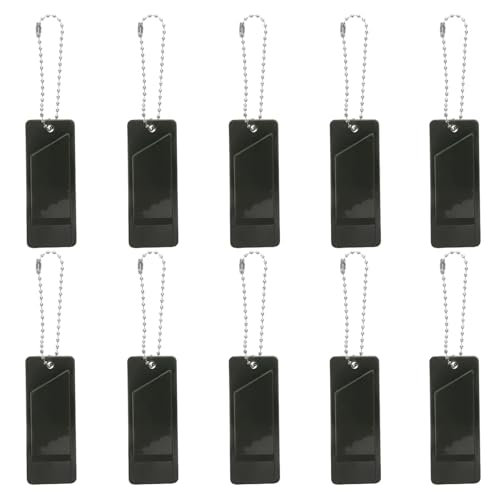 KESYOO 10pcs Survival Whistle Storm Whistle Multifunctional Whistle Emergency Whistle with Keychain Whistle for Boating Whistle for Whistle for Howling Bears Plastic Olive Green