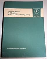 Mercedes-Benz Service Manual V-8 Engines M 116 (3.5 ltr.) , M 117 B000HW1186 Book Cover
