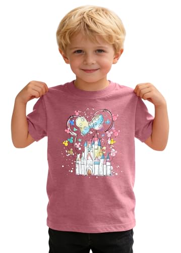 Image of Magical Shirts Women Girls Family Vacation Matching Shirt Magic Kingdom T-Shirt Mommy and Me Trip Short Sleeve Tops