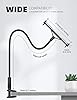 Lamicall Gooseneck Tablet Holder, Flexible Tablet Stand - 36" Lazy Arm 360 Adjustable Holder Clamp Bracket Bed for 2024 iPad Pro 9.7, 10.5, 11, iPad Air mini 2 3 4 5 6, Switch, 4.7-11" Devices -Black #4
