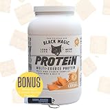 Worldwide Nutrition Black Magic Multi-Source Protein Powder - Whey, Egg Albumin Enzymes, Micellar Ca