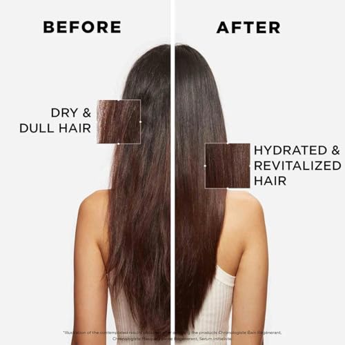 Image of Kerastase Chronologiste Hair Mask for Aging Hair 200ml | Revitalizing & Hydrating Hair Mask for Aging Hair | Infused with Hyaluronic Acid, Abyssine & Vitamin E