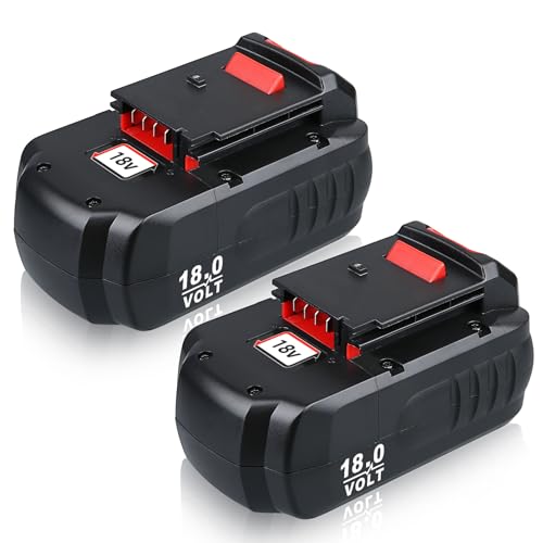 Masione 2Pack PC18B 18V 4.8Ah Ni-Mh Replacement for Porter Cable 18V Battery Ni-Mh Compatible with Porter Cable 18V PC18B-2 PCC489N PCMVC PCXMVC Cordless Power Tools