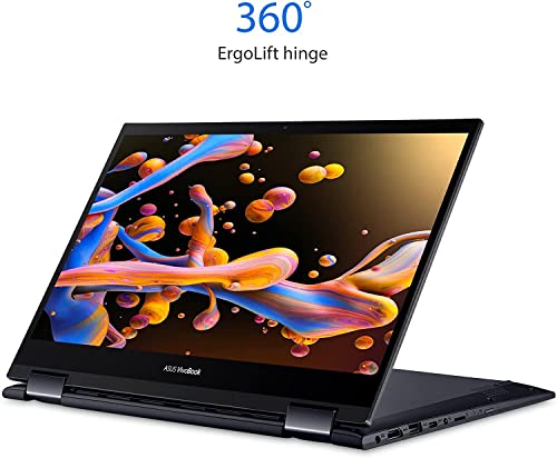 ASUS-VivoBook-Flip-14-Thin-and-Light-2-in-1-Laptop-14-inch-FHD-Touch-Display-AMD-Ryzen-5-5500U-20GB-RAM-512GB-SSD-AMD-Radeon-Graphics-Windows-10-Home-Bespoke-Black-Bundle-with-JAWFOAL