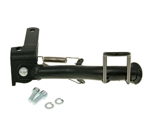 Prodotto di qualità Cavalletto laterale nero per Piaggio Zip II 50 4T, Zip SP 50 2T