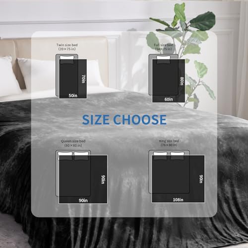 Image of Guohaoi Cooling Blanket for Hot Sleepers and Night Sweats 90 inchx90 inch Queen