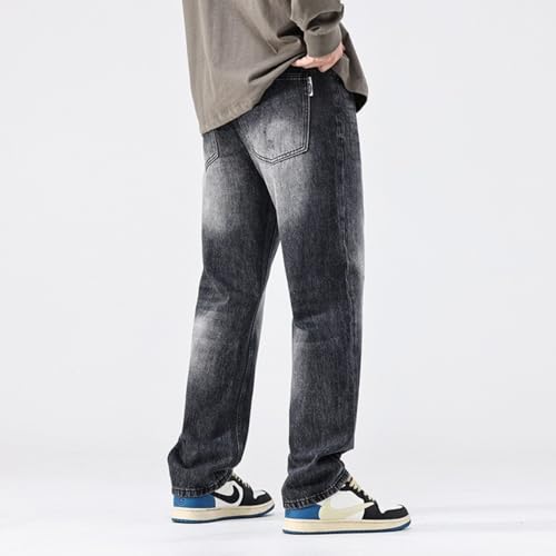 Jeans Pants Trouser Denim Spring and Autumn Upgraded Loose Classic Men's Casual Retro Wide Leg2