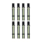 DeeRace ブレーキリテーナーストラップ、屋外冬用耐摩耗調節可能バインディングブレーキバンド, 8個