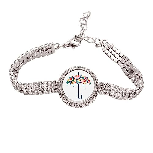 Bracelet de cheville parapluie et chaîne de tennis pour vos tenues d'été