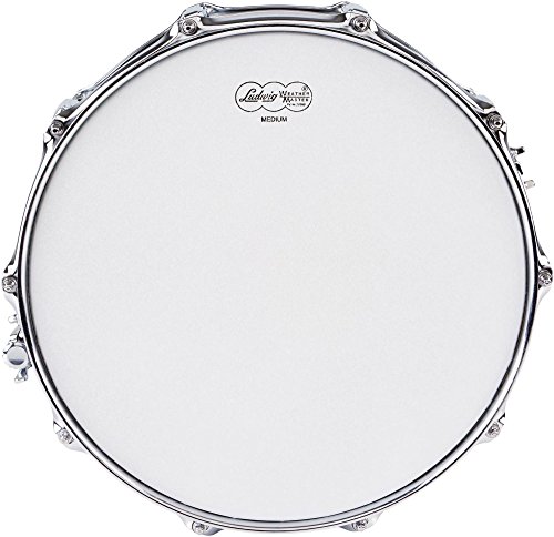 Ludwig LM402 Tambour caisse claire en aluminium chromé avec cosses impériales et passoire Supra-Phonic 6,5 x 35,6 cm - Les Beatles, Paul McCartney, John Lennon, RIngo Starr, George Harrison Ludwig LM402 Tambour caisse claire en aluminium chromé avec cosses impériales et passoire Supra-Phonic 6,5 x 35,6 cm – Image 4