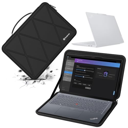 Smatree Housse de Protection Rigide en EVA Compatible avec Ordinateur Portable 13 Pouces Lenovo ThinkPad X13 Yoga Gen 4 2 en 1 / Lenovo ThinkPad X13 Gen 4...