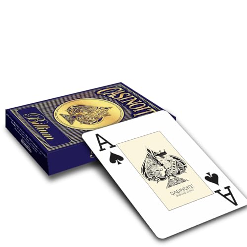 Image of Casinoite Billium Plastic Poker Playing Card (Blue)