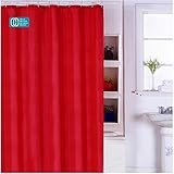 duschvorhang rot Besonders haltbar und pflegeleicht, bei 30°C waschbar