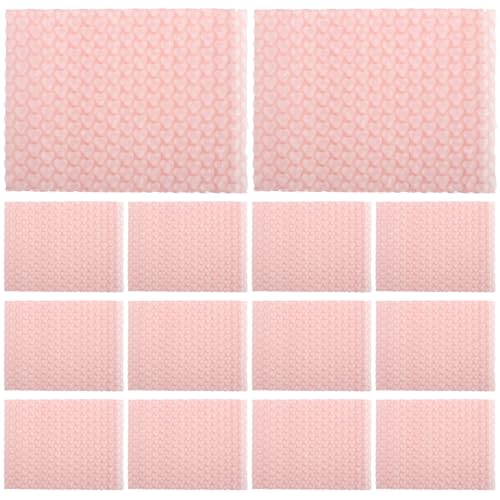 TINEASUR 20 Stück Herz-mailer Für Unternehmen Verpackungen Wrap Schmuck Versandumschläge Luftpolstertaschen Gepolsterte Umschläge