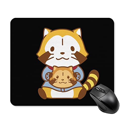 マウスパッド あらいぐまラスカル ゲーミングマウスパッド キーボードパッド PC マット パッド デスクマット パソコンマット 滑り止め 耐水性 清潔しやすい 軽量 裏面滑り止め ゲーム 30cm*25cm