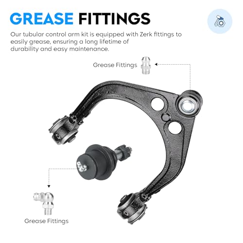 Front Control Arm w/Ball Joint for Chrysler 300 2005-2010, Dodge Challenger 2008-2010, Charger 2006-2010, Magnum 2005-2008, 2WD RWD, Sway Bar End Link Suspension kit Replaces K620177 K620178 14PCS by Aeagle - Used condition - Image 4