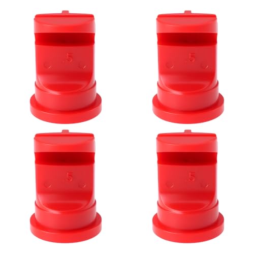 EMSea 4 Boquillas de Pulverización de Yunque Deflector de 15 X 20 Mm para Pulverizadores de Mochila