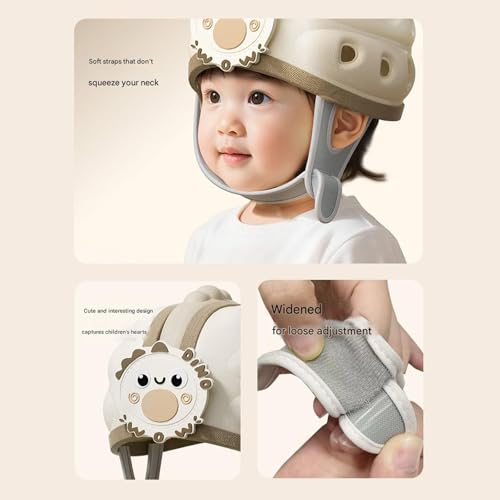 Casco protector para bebé: protector de cabeza para gatear con elastano elástico 3