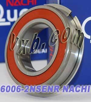 6006-2NSENR Nachi Bearing Sealed C3 Snap Ring 30x55x13 Bearings