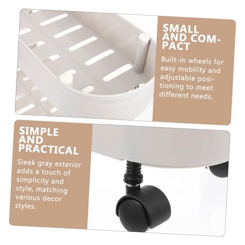 MERRYHAPY carrinho de armazenamento armário de arquivo rolante caixa organizadora de artigos diverso