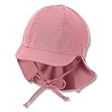 Sterntaler Schirmmütze m. Nackenschutz 1512131 Gorro para Clima Fro, helllila, 47 para Bebés