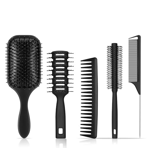 SALONSILK Hair Brush Comb Set