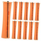 FOMIYES 30pcs Plastic Hair Perm Rods Flexible Curling Tools for All Hair Types for Stylish Waves for Home and Travel Use