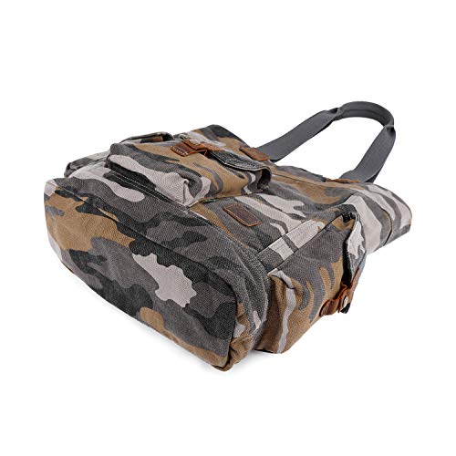 Bolso tote Renegade de tela de marca TSD miniatura 7