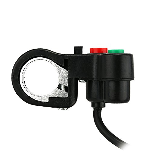 mewmewcat 3 em 1 farol/sinal de mudança de direção/interruptor ON-OFF de 2,2 cm de diâmetro guiador