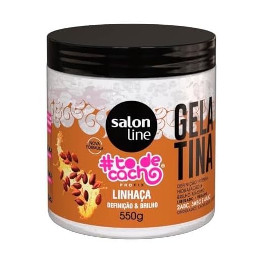 Salon Line Gelatina S #Todecacho Linhaca 550G